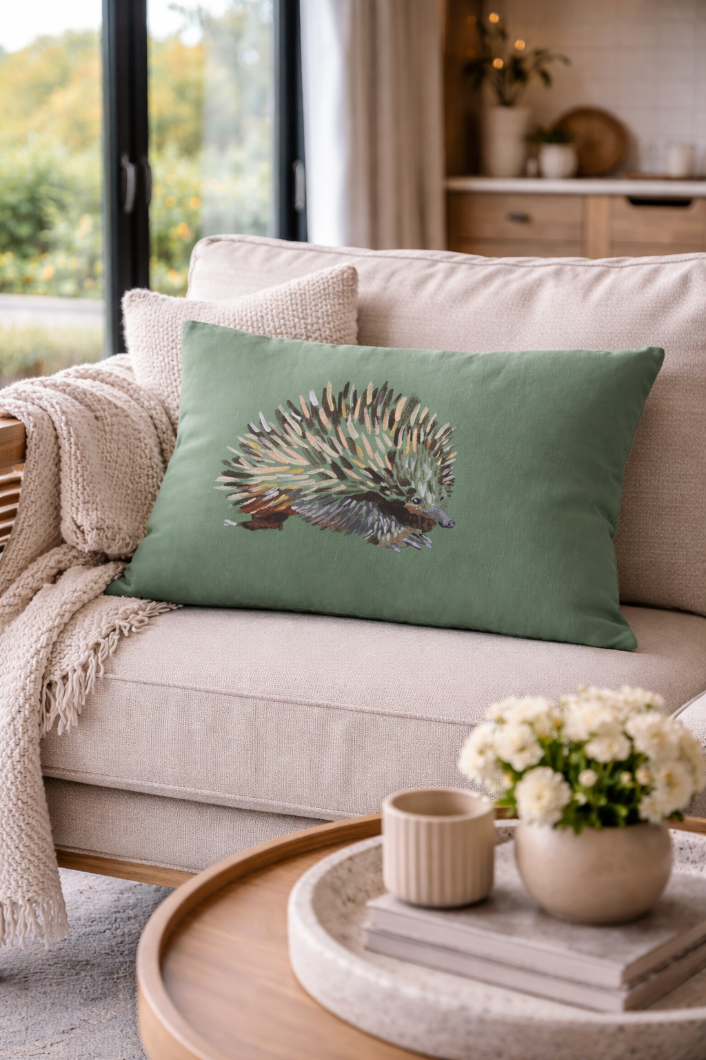 Echidna Lumbar Cushion 19x13"
