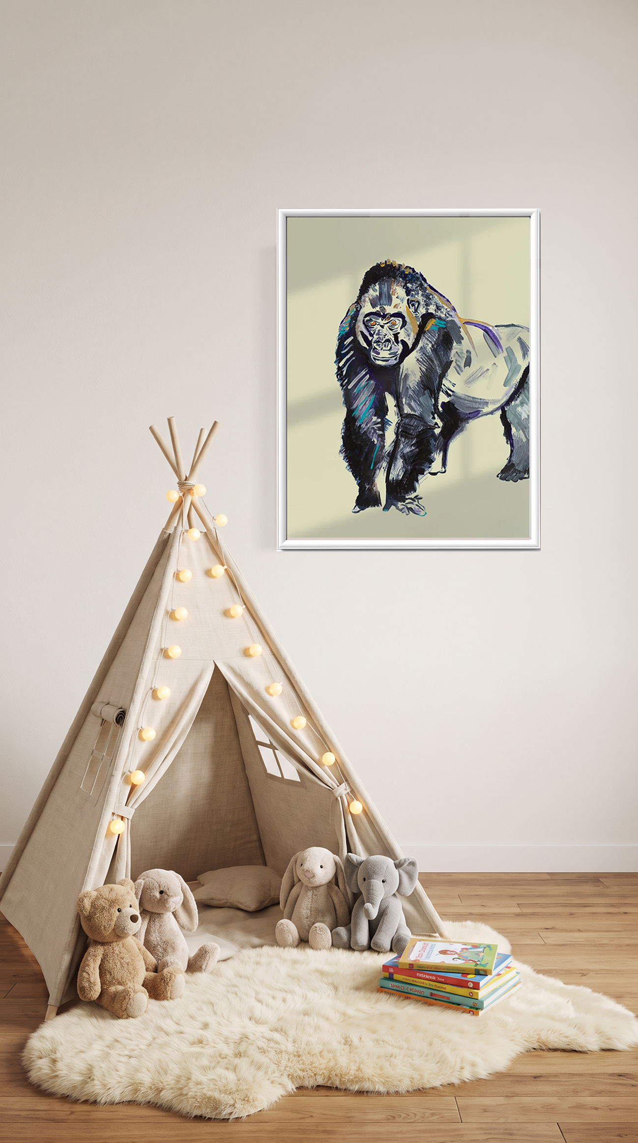 Gorilla - Fine Art Print
