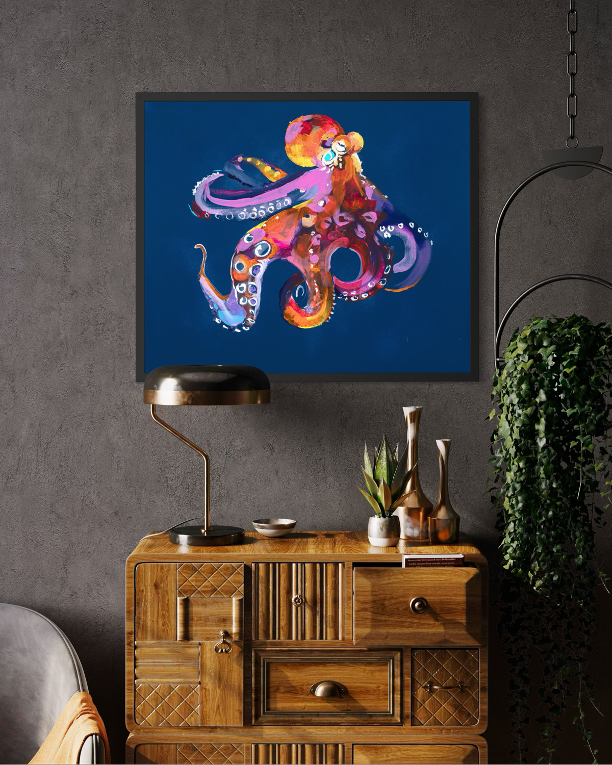 Octopus - Canvas