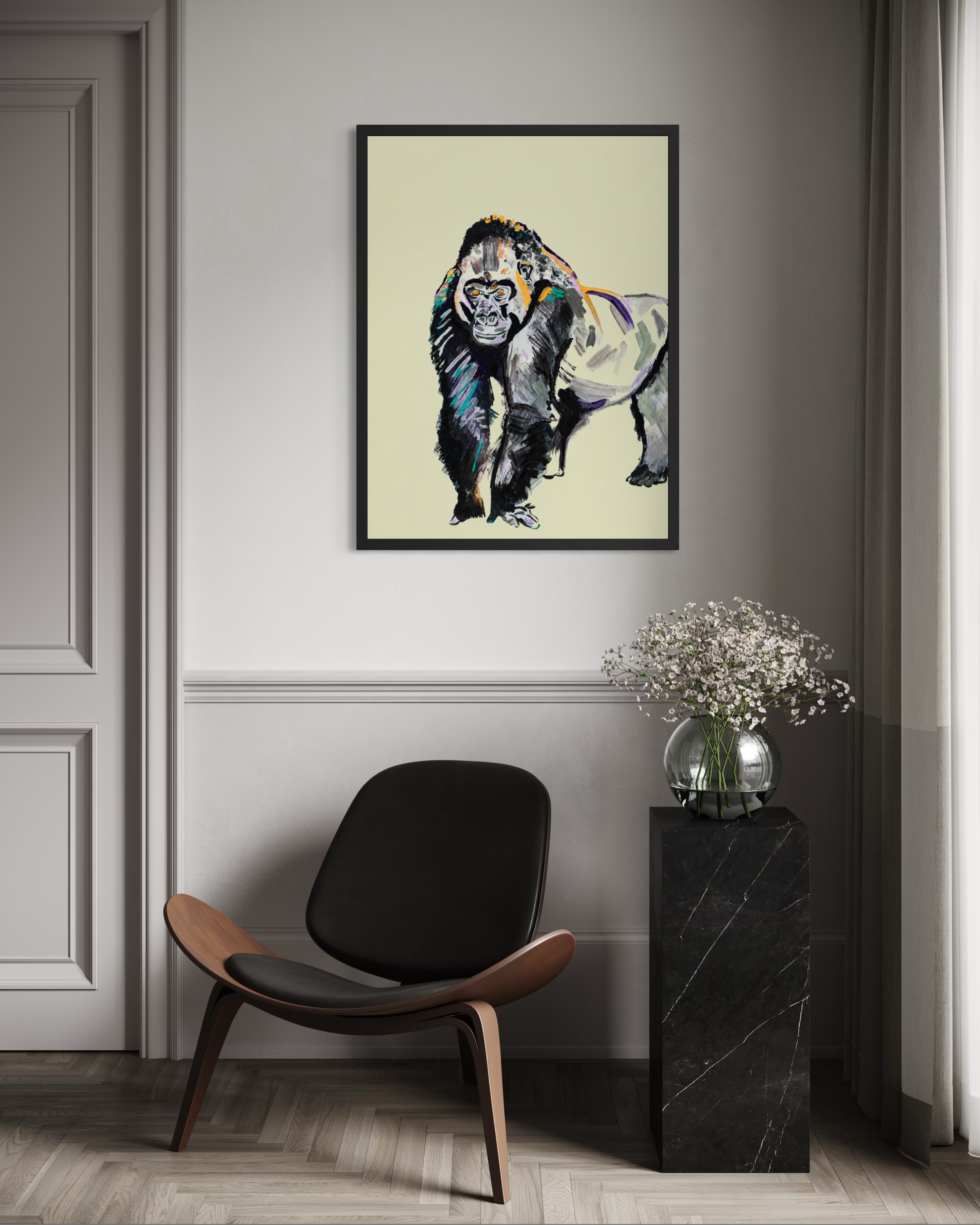 Gorilla - Fine Art Print