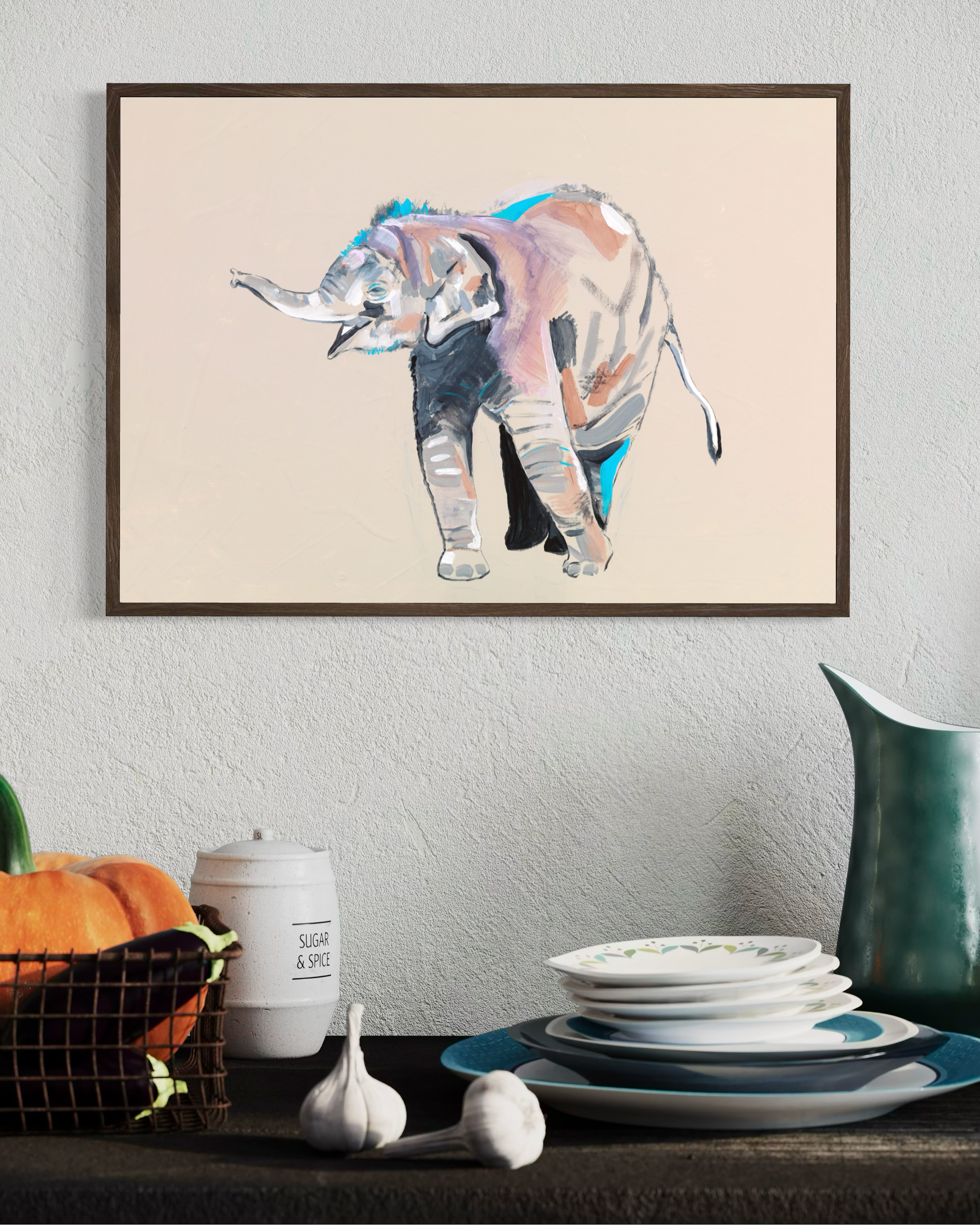 Elephant - Canvas