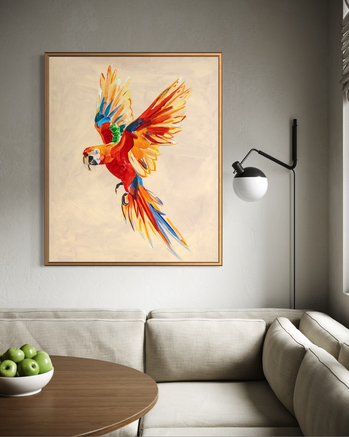 Macaw Parrot - Fine Art Print