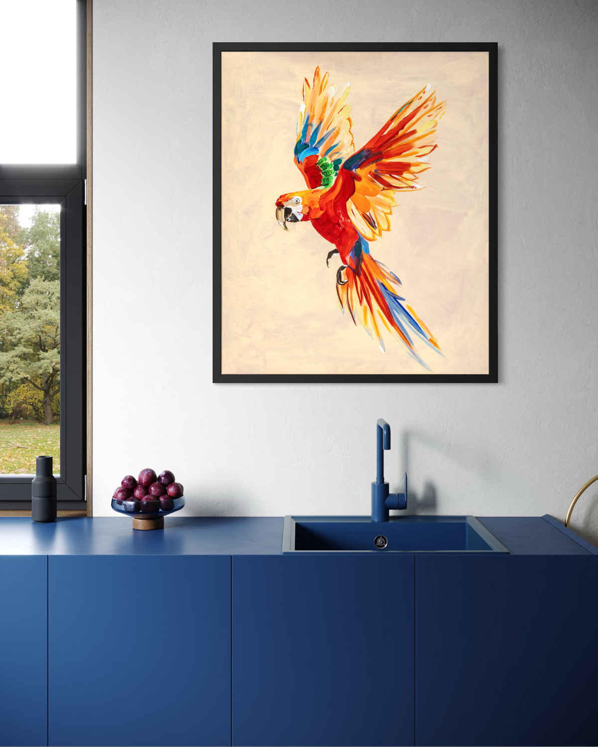 Macaw Parrot - Fine Art Print