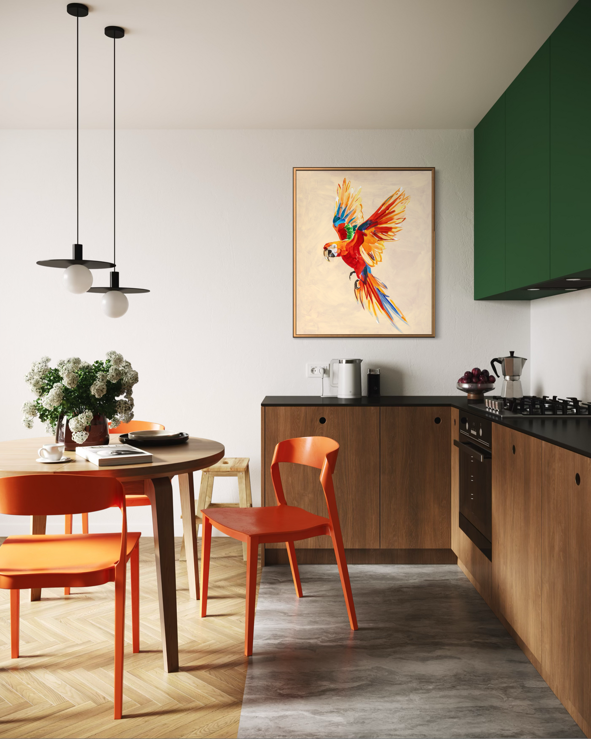 Macaw Parrot - Fine Art Print