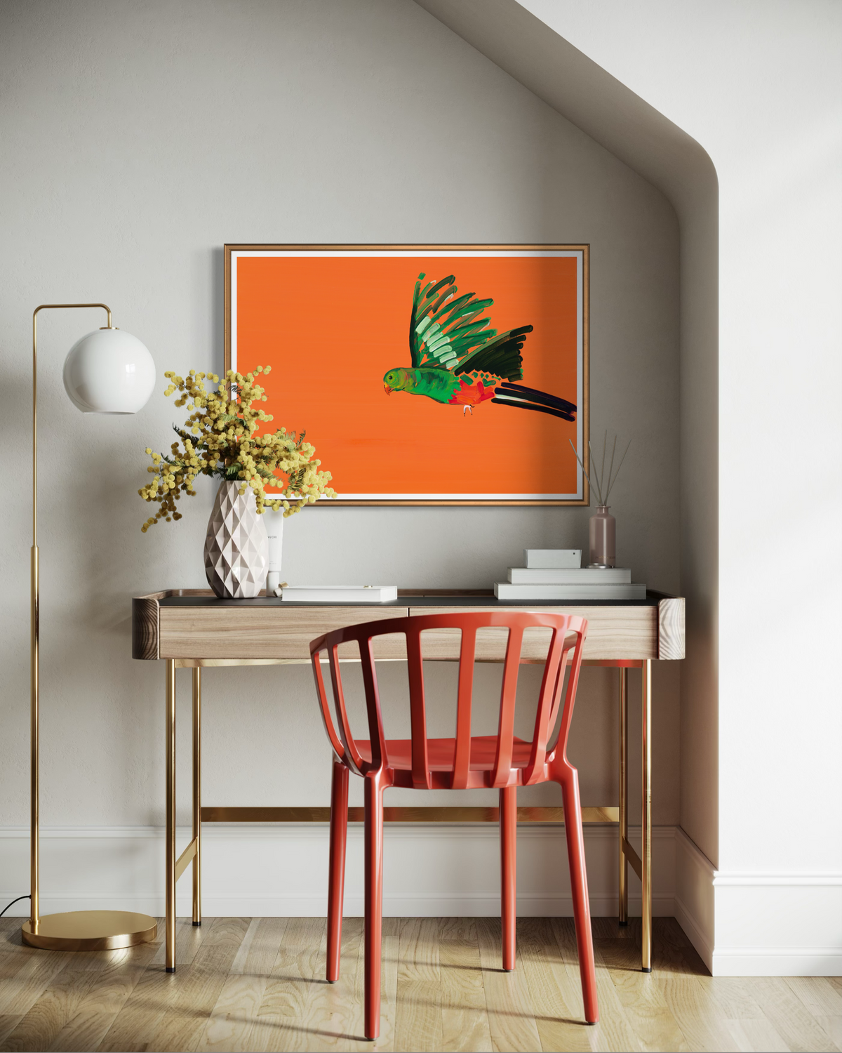 King Parrot - Fine Art Print