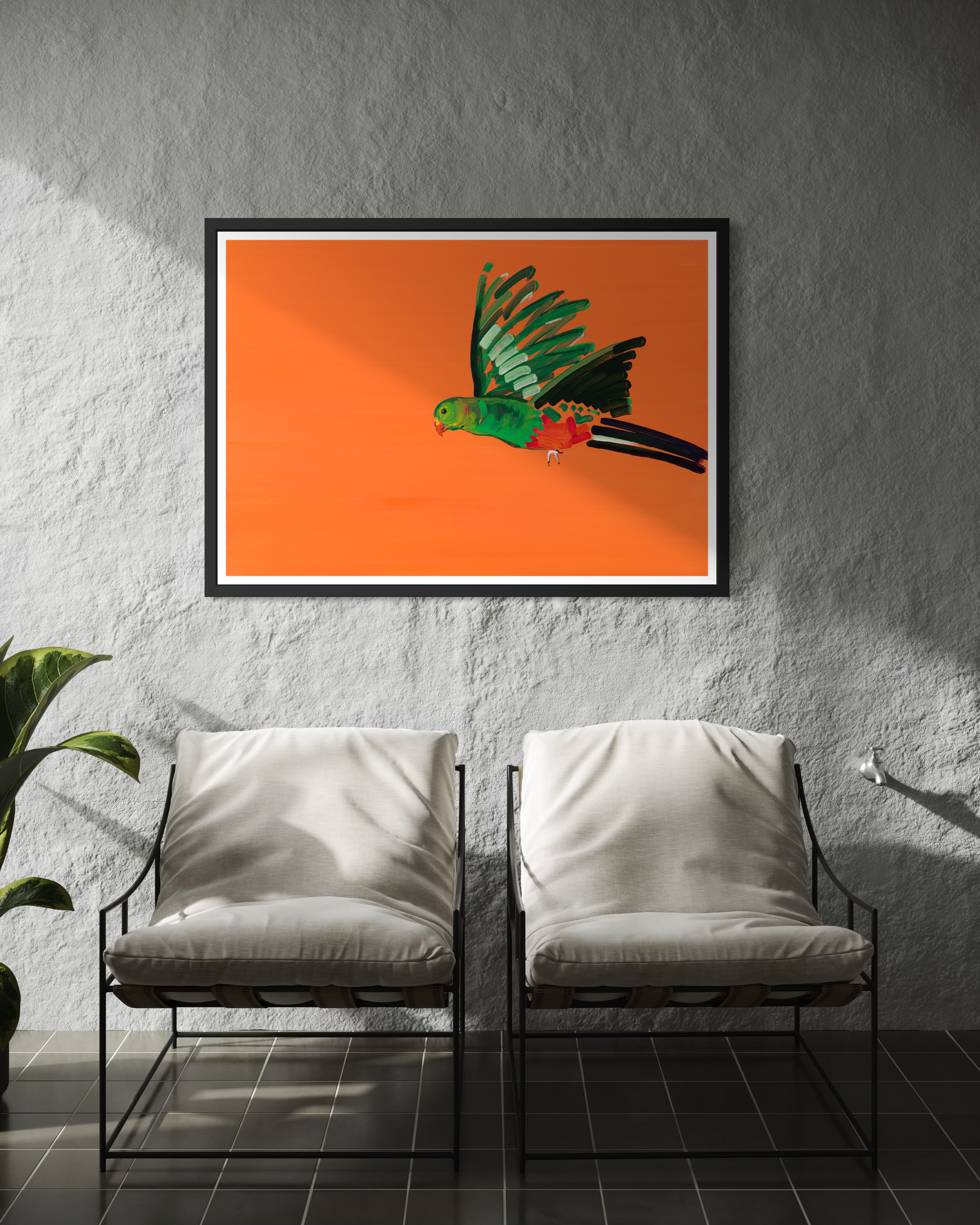 King Parrot - Canvas