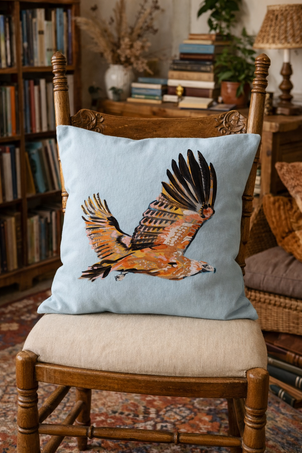 Wedge-tailed Eagle Cushion