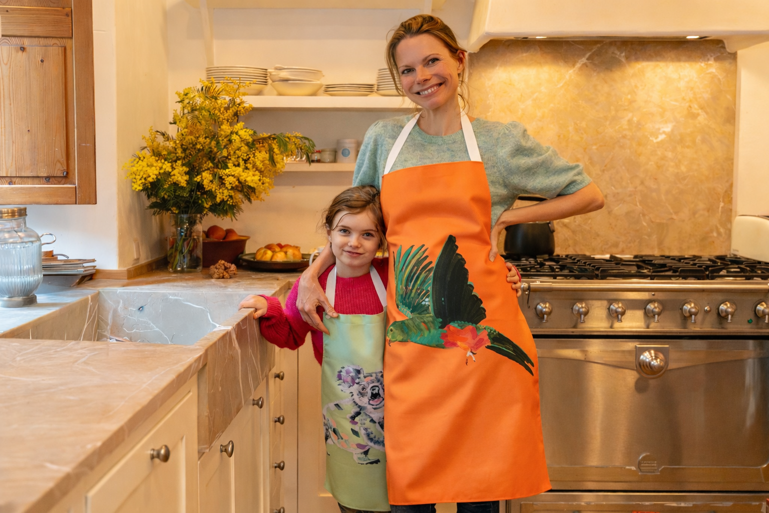 King Parrot Apron