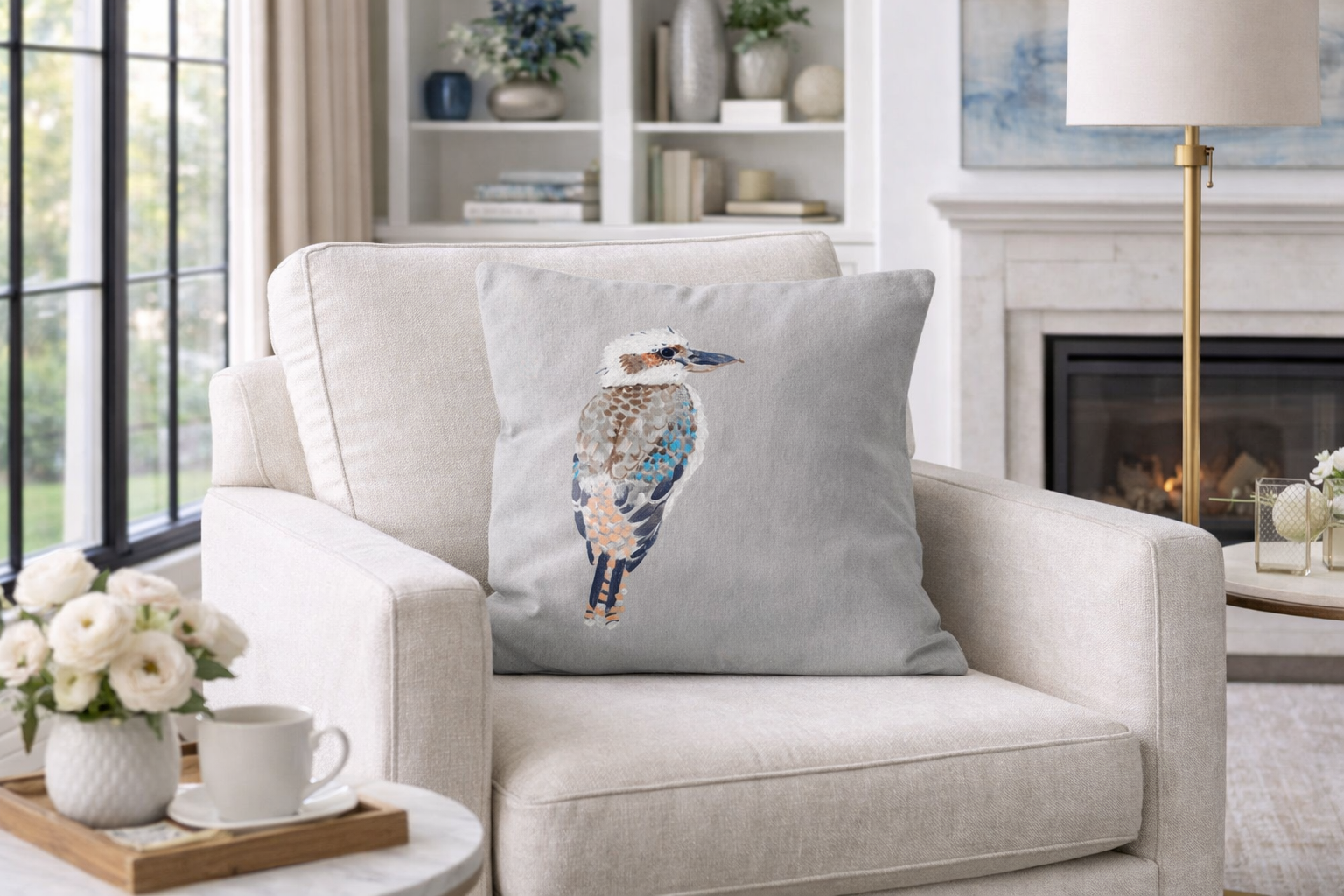Kookaburra Cushion