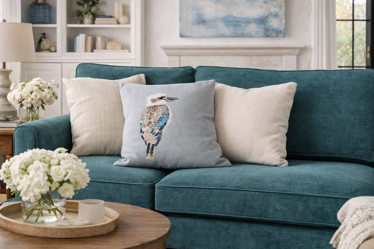 Kookaburra Cushion