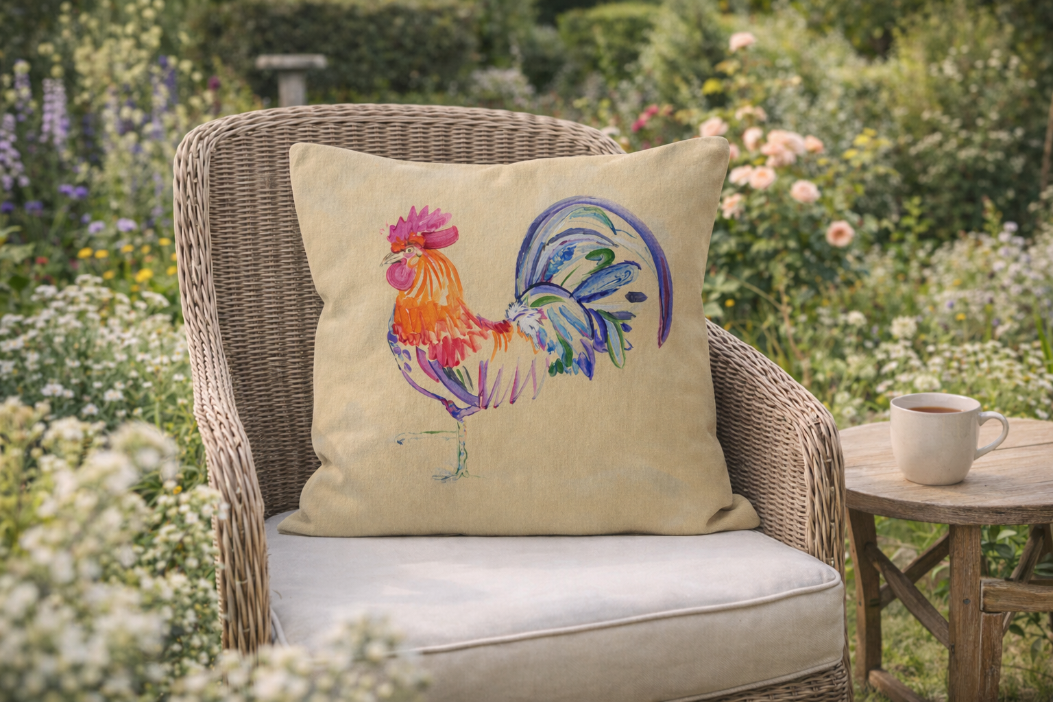 Rooster Cushion