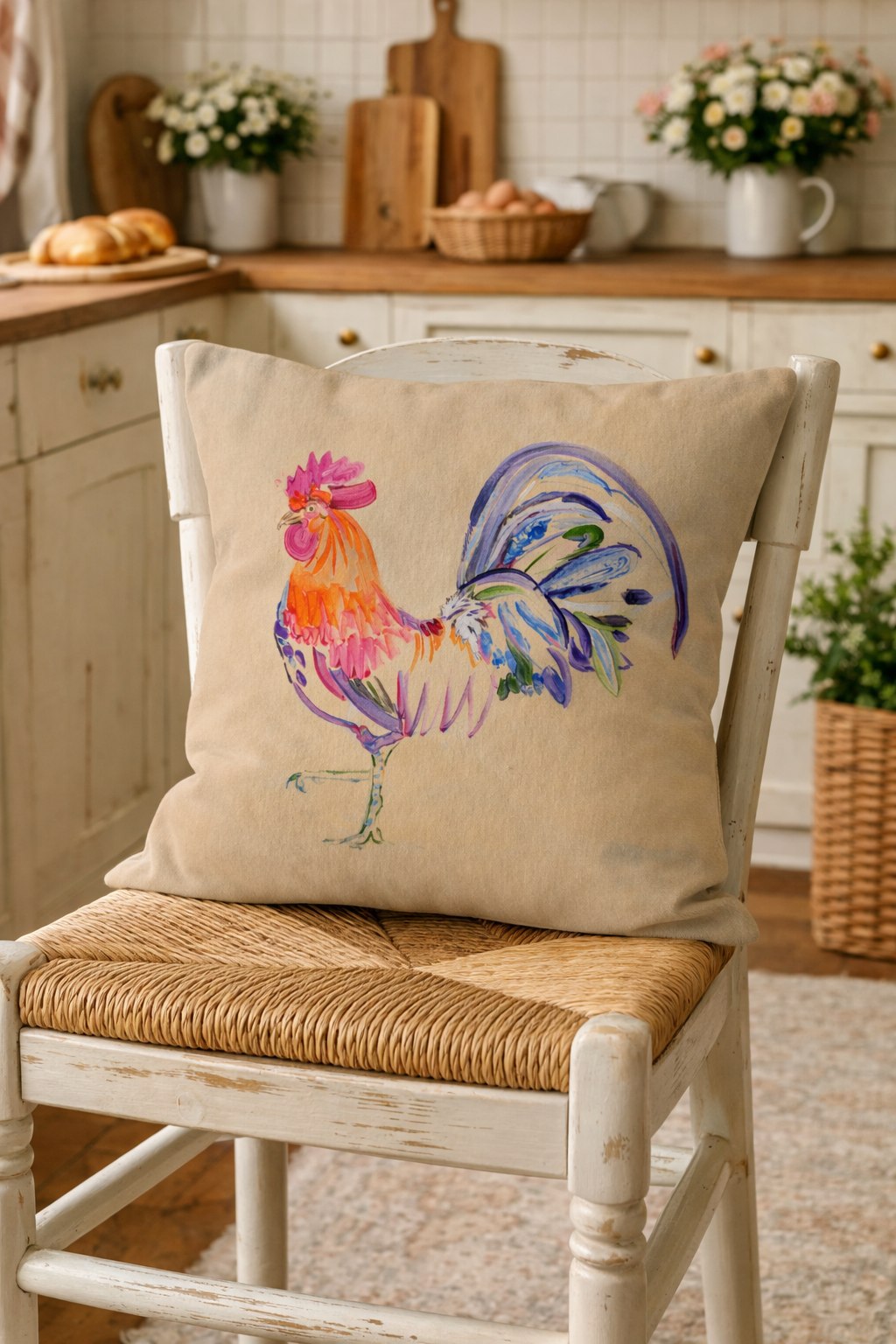Rooster Cushion