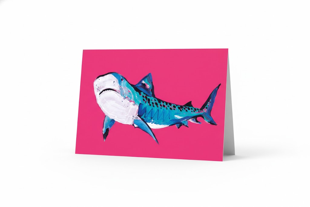 Tiger Shark Greeting Card