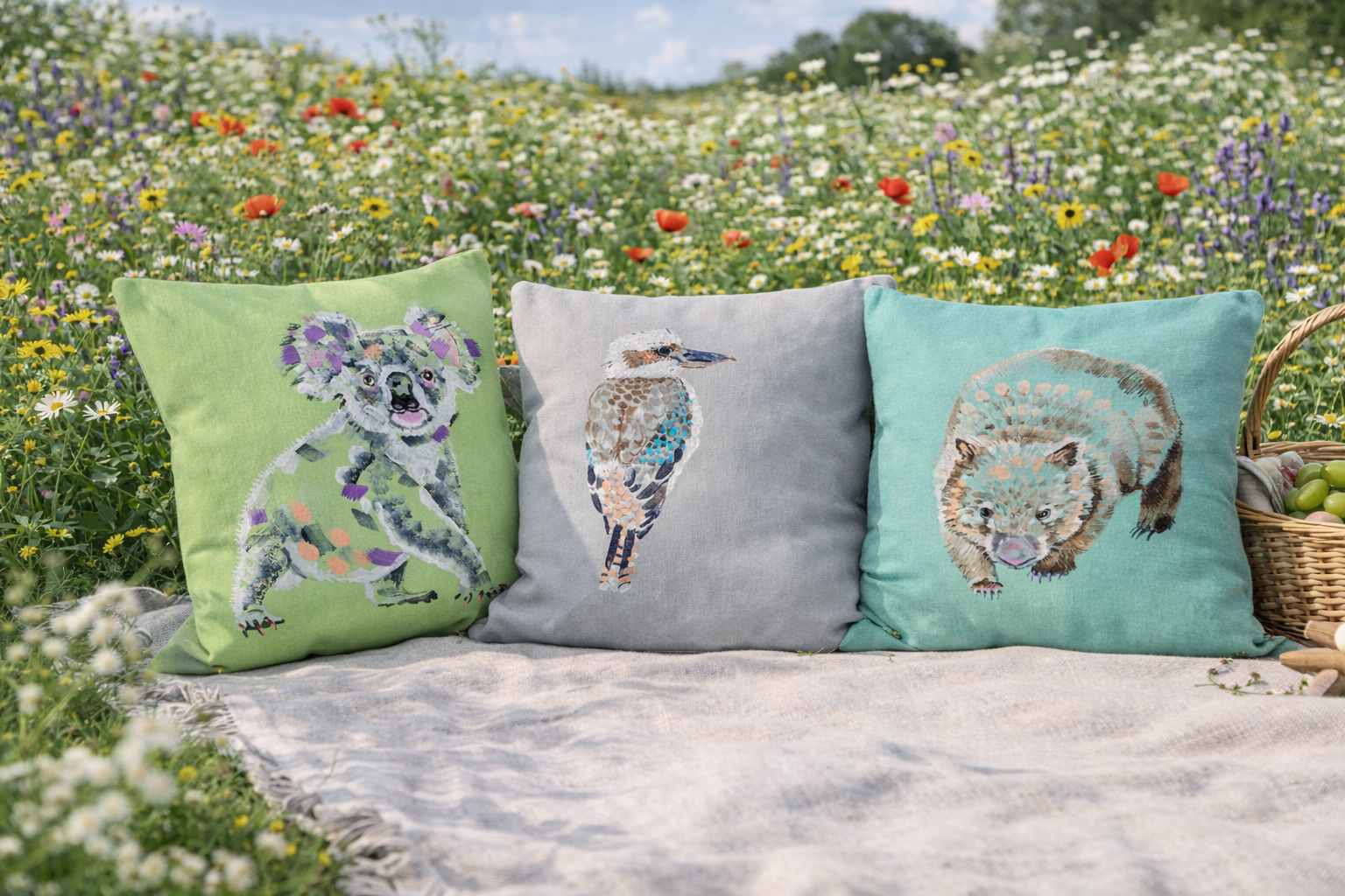 Kookaburra Cushion